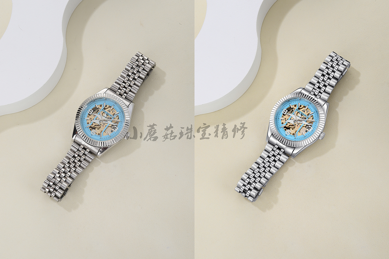 手表修图效果对比
