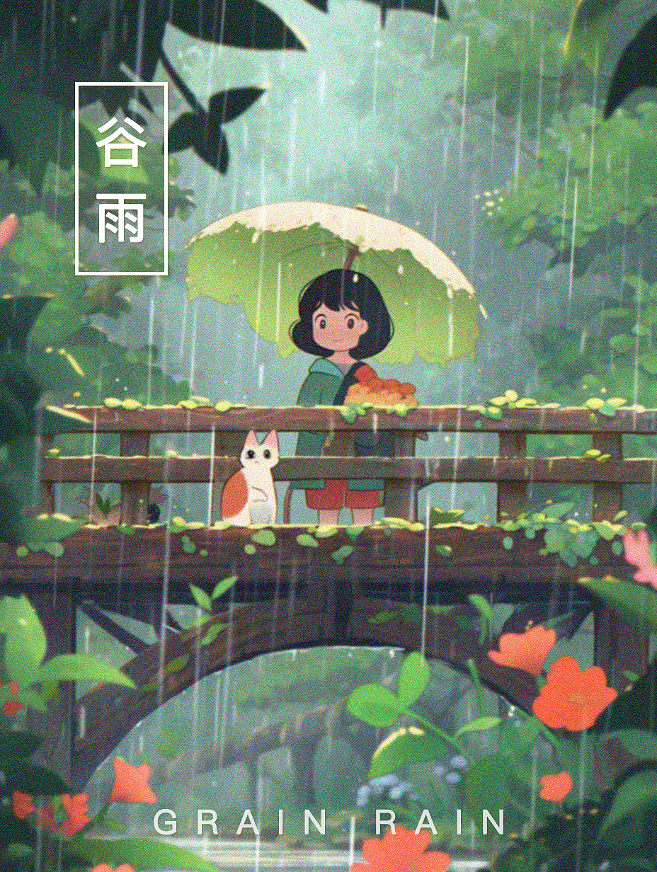 节气海报（图ZMzU0NTcwMjgw） - 商业插画 - 站酷设计师画画的娜娜栗原创素材 - 站酷ZCOOL