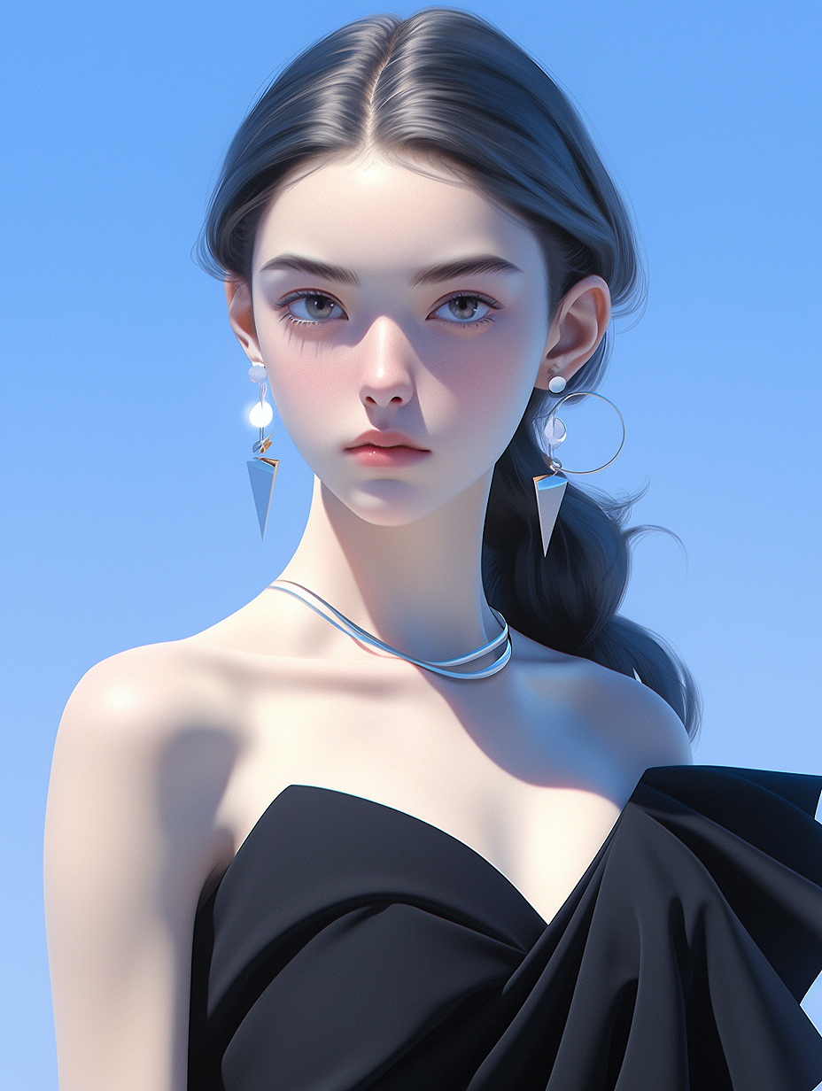 MIdjournery咒语 | 电商数字人（图ZMzQ4MzYxODky） - AI作品 - 站酷设计师木林森derrrr原创素材 - 站酷ZCOOL