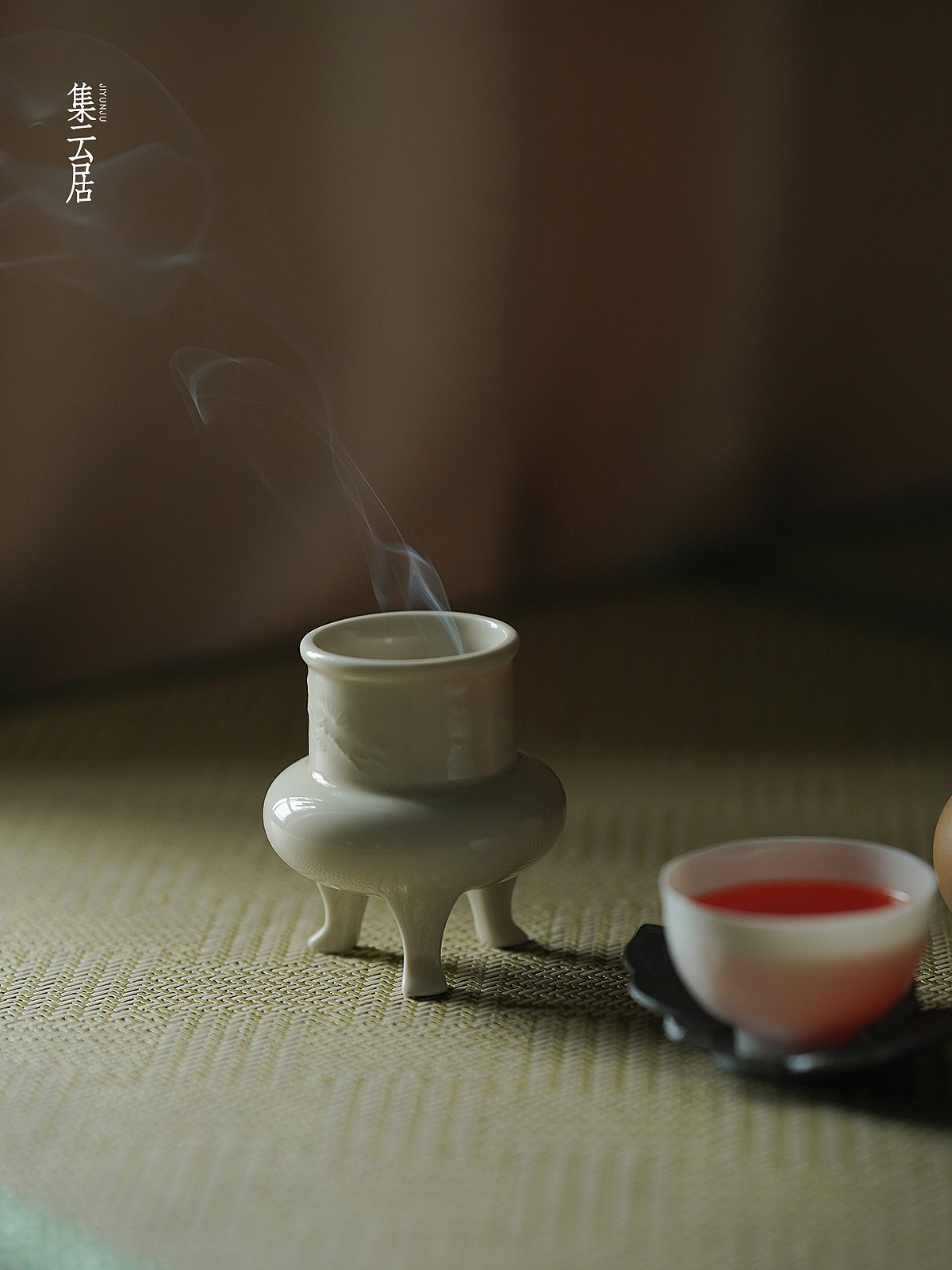 中国白·琴炉·明黄釉