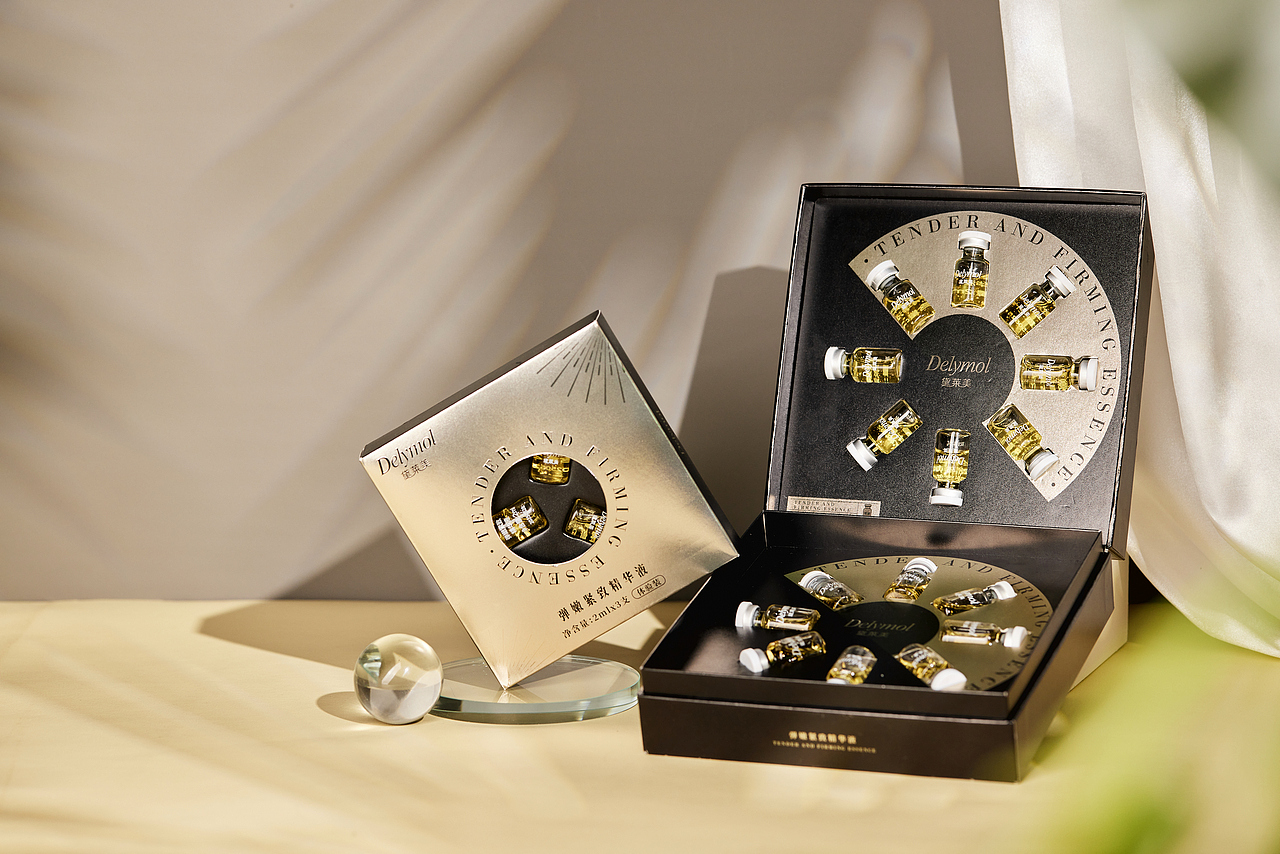 黛萊美彈力緊致精華液（圖ZMzA5NjkwOTYw） - 產(chǎn)品攝影 - 站酷設(shè)計師亂按快門的胡老師原創(chuàng)素材 - 站酷ZCOOL