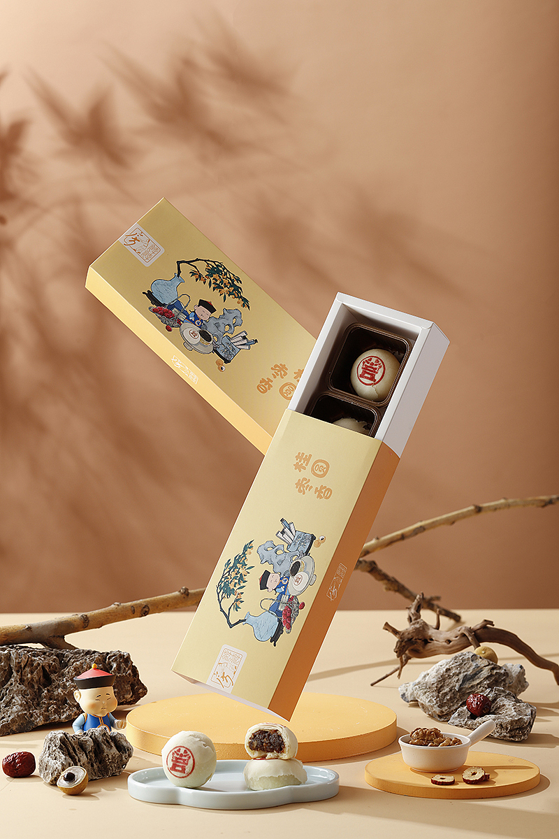 御茶膳房 寿桃 粽子 点心 茶叶拍摄