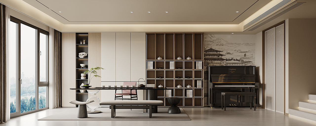 法式奶油-未来效果图（图ZMzY5MjMyNzE2） - 家装设计 - 站酷设计师兔子开火车原创素材 - 站酷ZCOOL