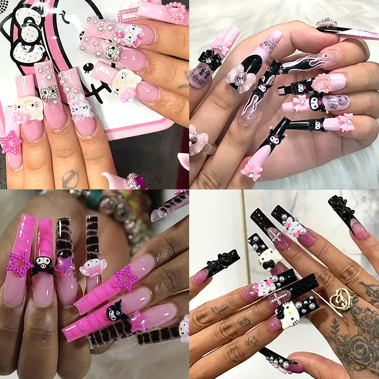 亚马逊主图A+-美甲饰品