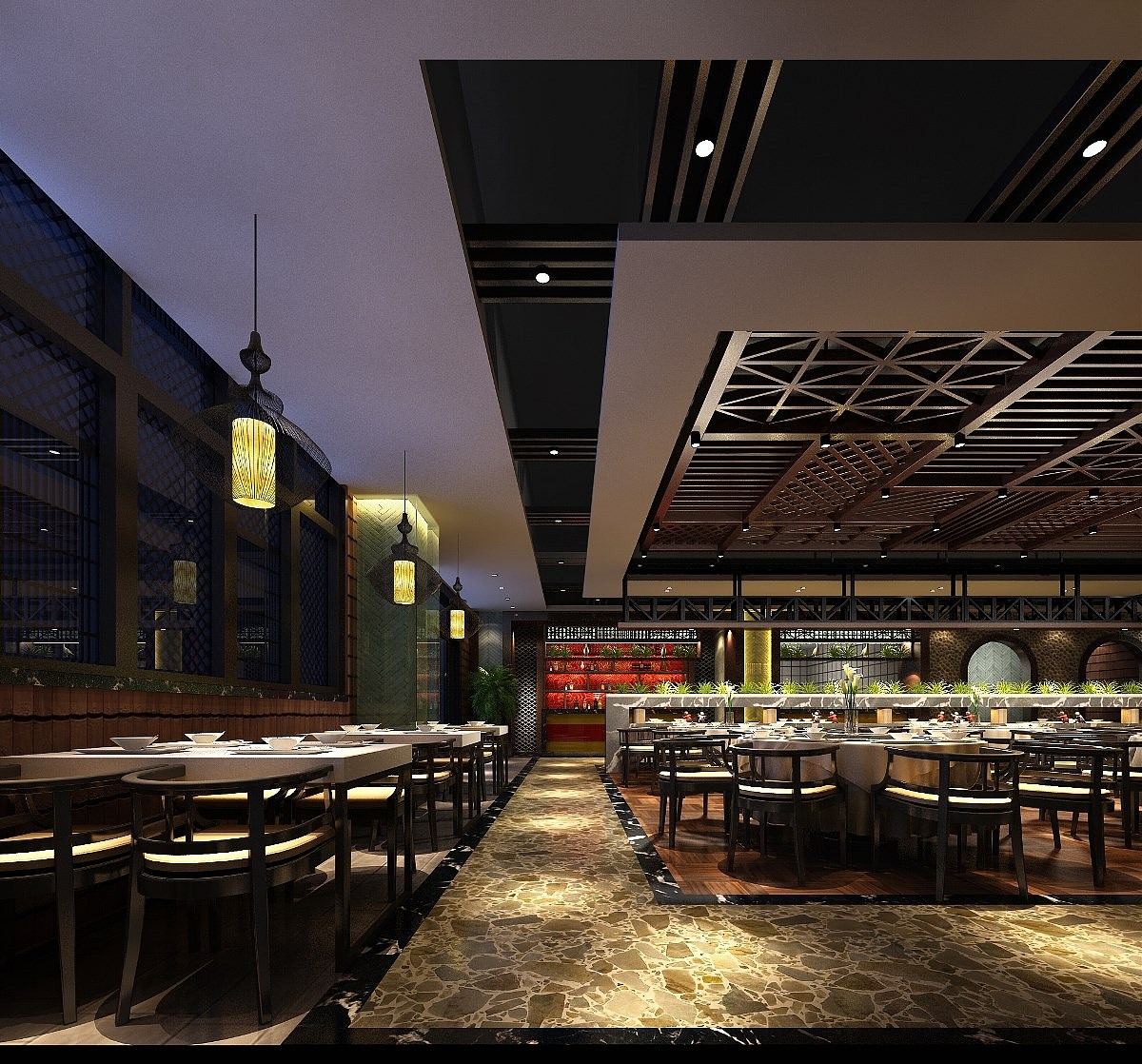 餐厅室内效果图