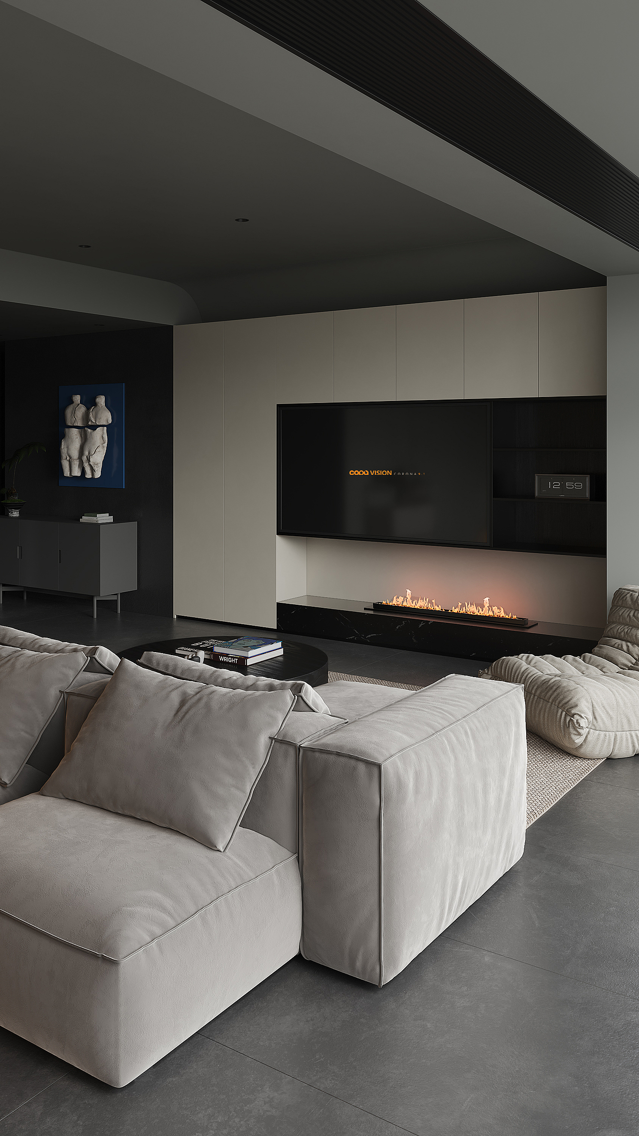 CR9.1灰调渲染作品