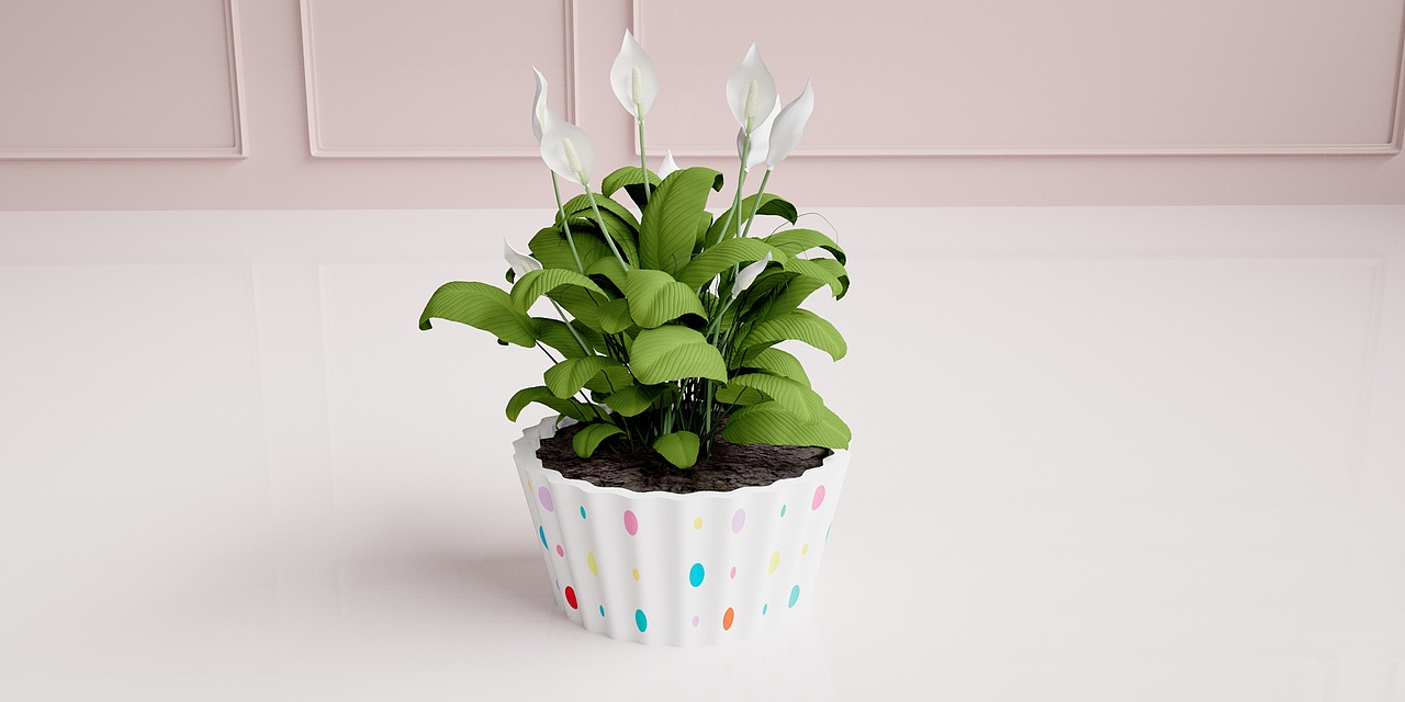 近期单品渲染合集包含花盆雕塑等原图直出无ps