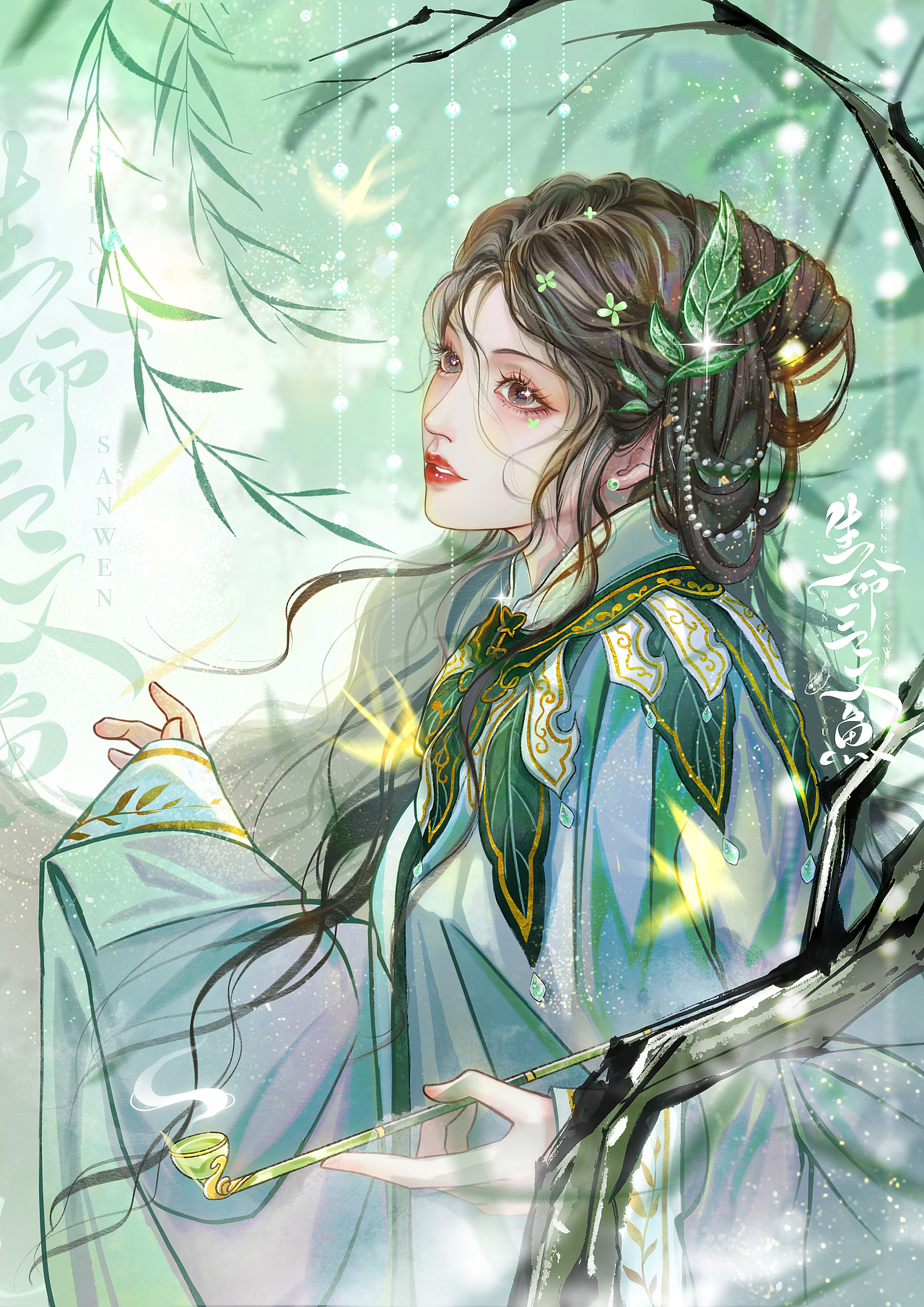 花与神  