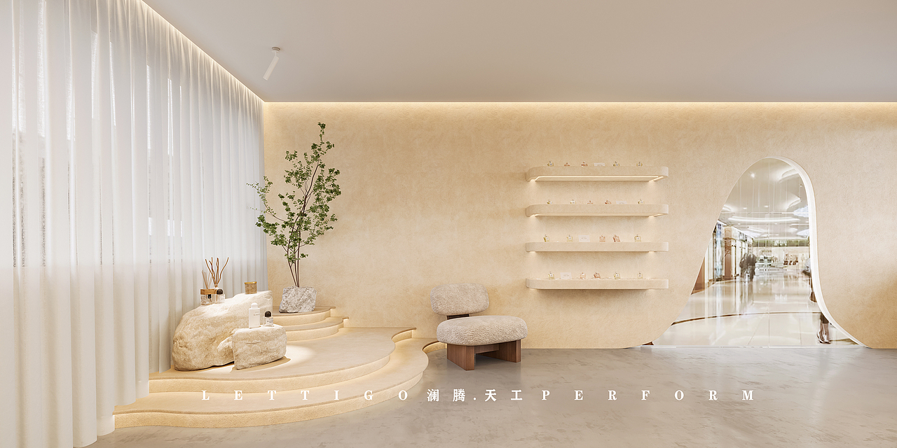 原木色系||味道图书馆（图ZMzAzMTc5MTIw） - 商业空间设计 - 站酷设计师澜腾设计原创素材 - 站酷ZCOOL