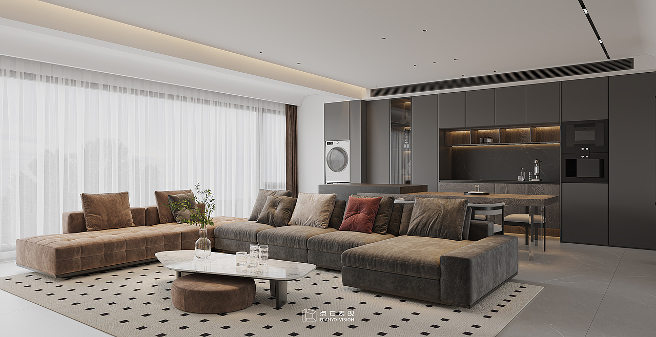 点右效果图 —— 现代风格