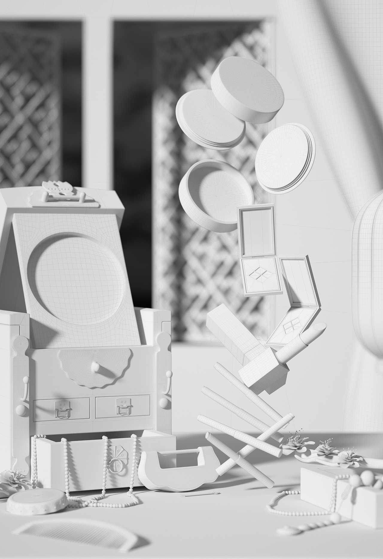 C4D｜三个月的建模渲染练习