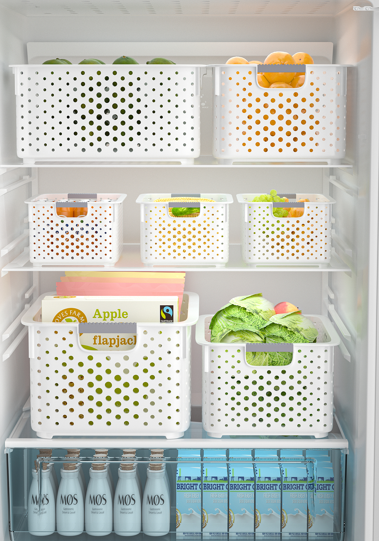 C4D渲染居家收纳筐