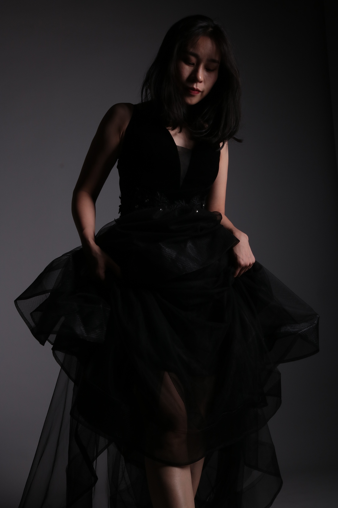 再放一波生图,小姐姐侧颜绝了