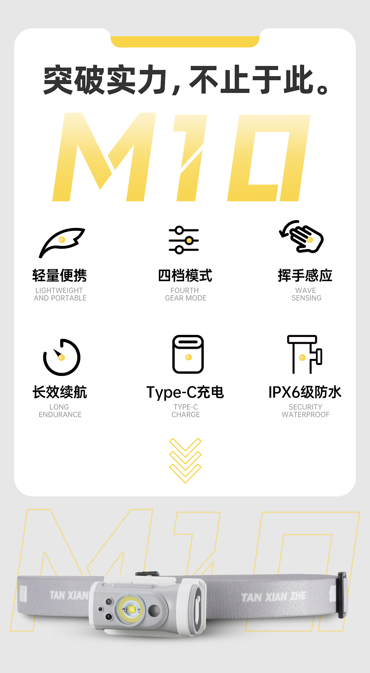 M10户外头灯（图ZMzYwMzczODI0） - 电商 - 站酷设计师Geronimo_原创素材 - 站酷ZCOOL