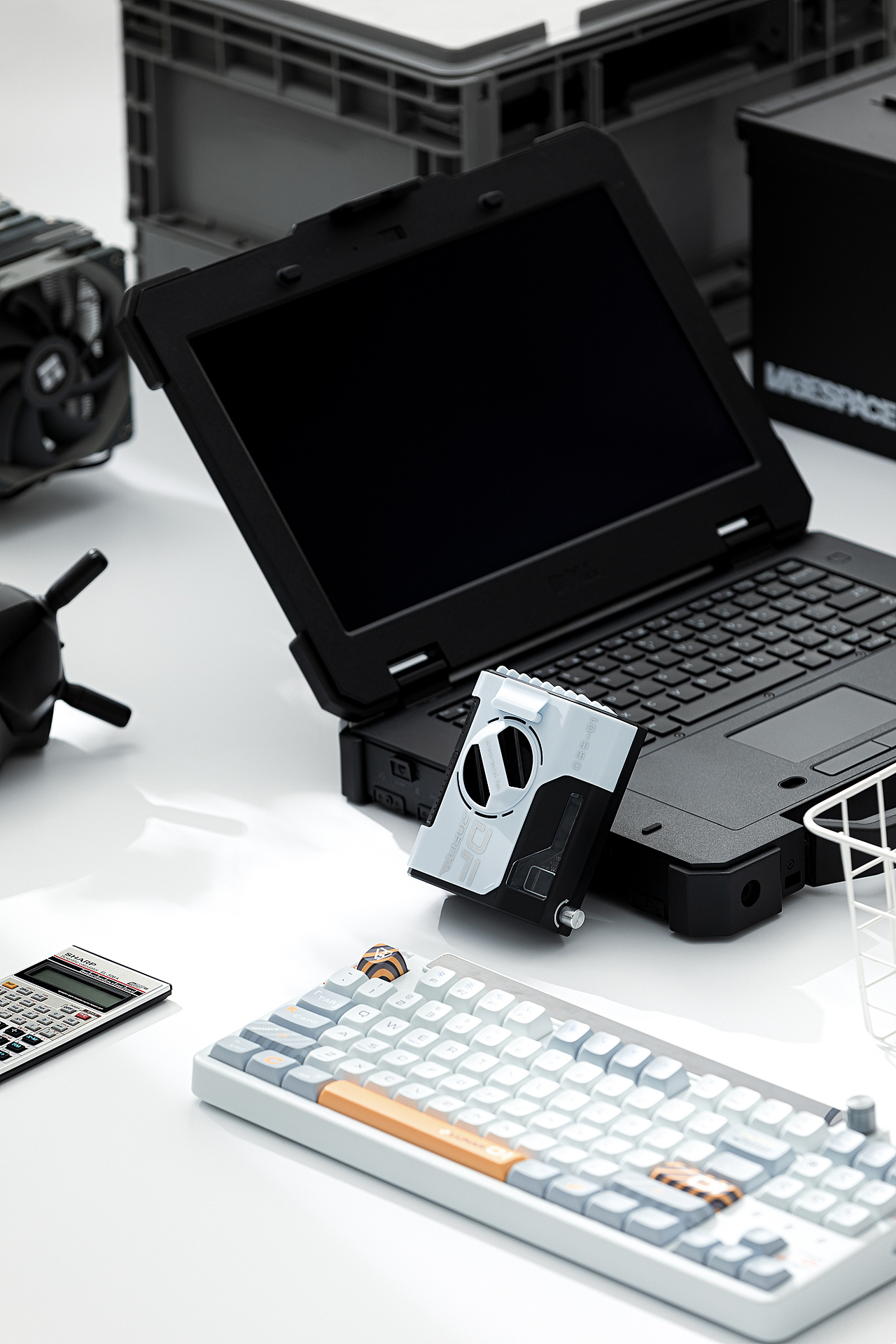 品牌案例丨机甲风挂腰风扇