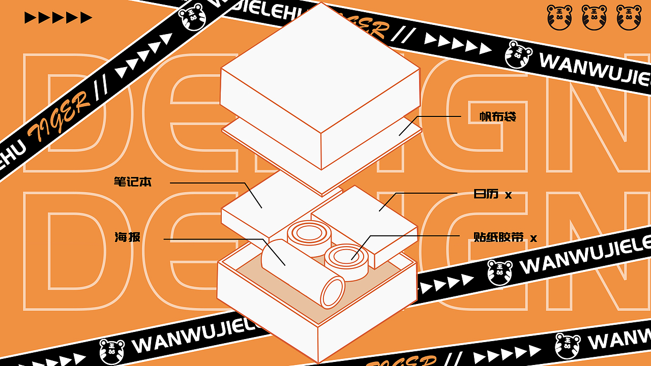 万物皆可虎|文创礼盒包装设计