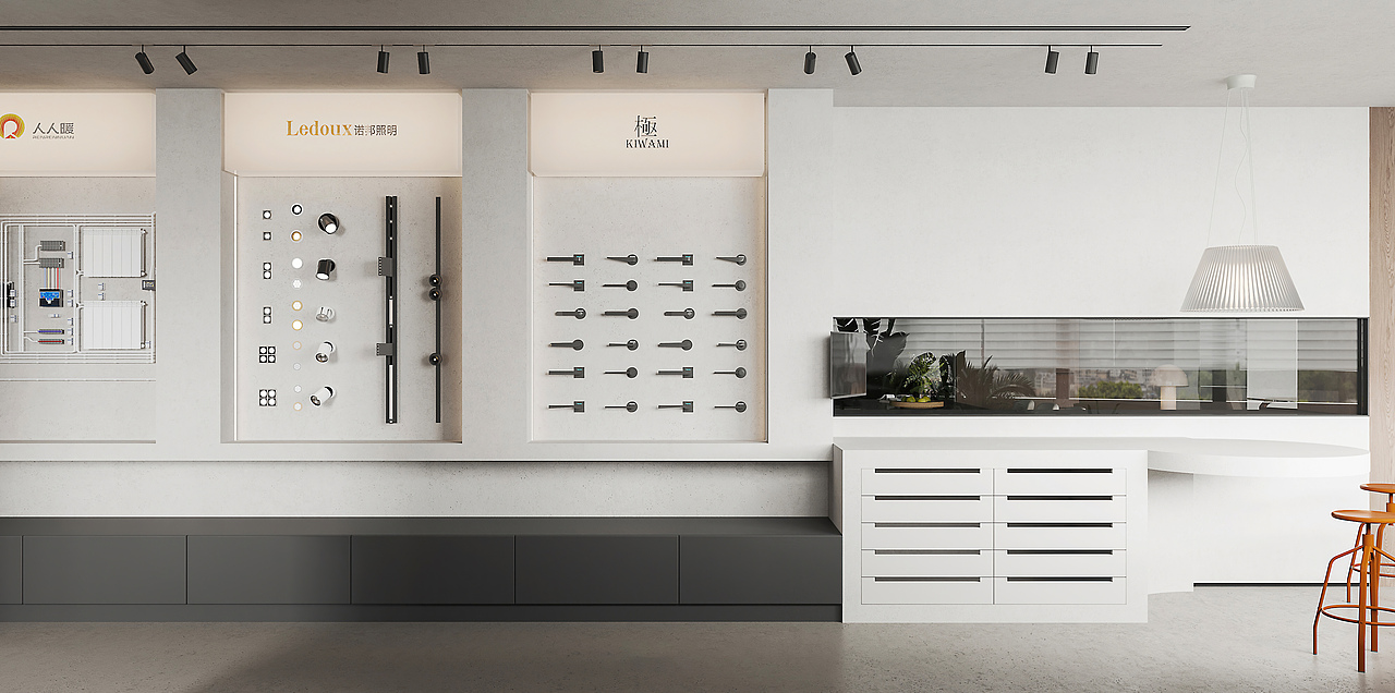 FOUR.F家具馆效果表现(硬装已落地)（图ZMzE1MjM2OTQw） - 家装设计 - 站酷设计师大威CGI原创素材 - 站酷ZCOOL