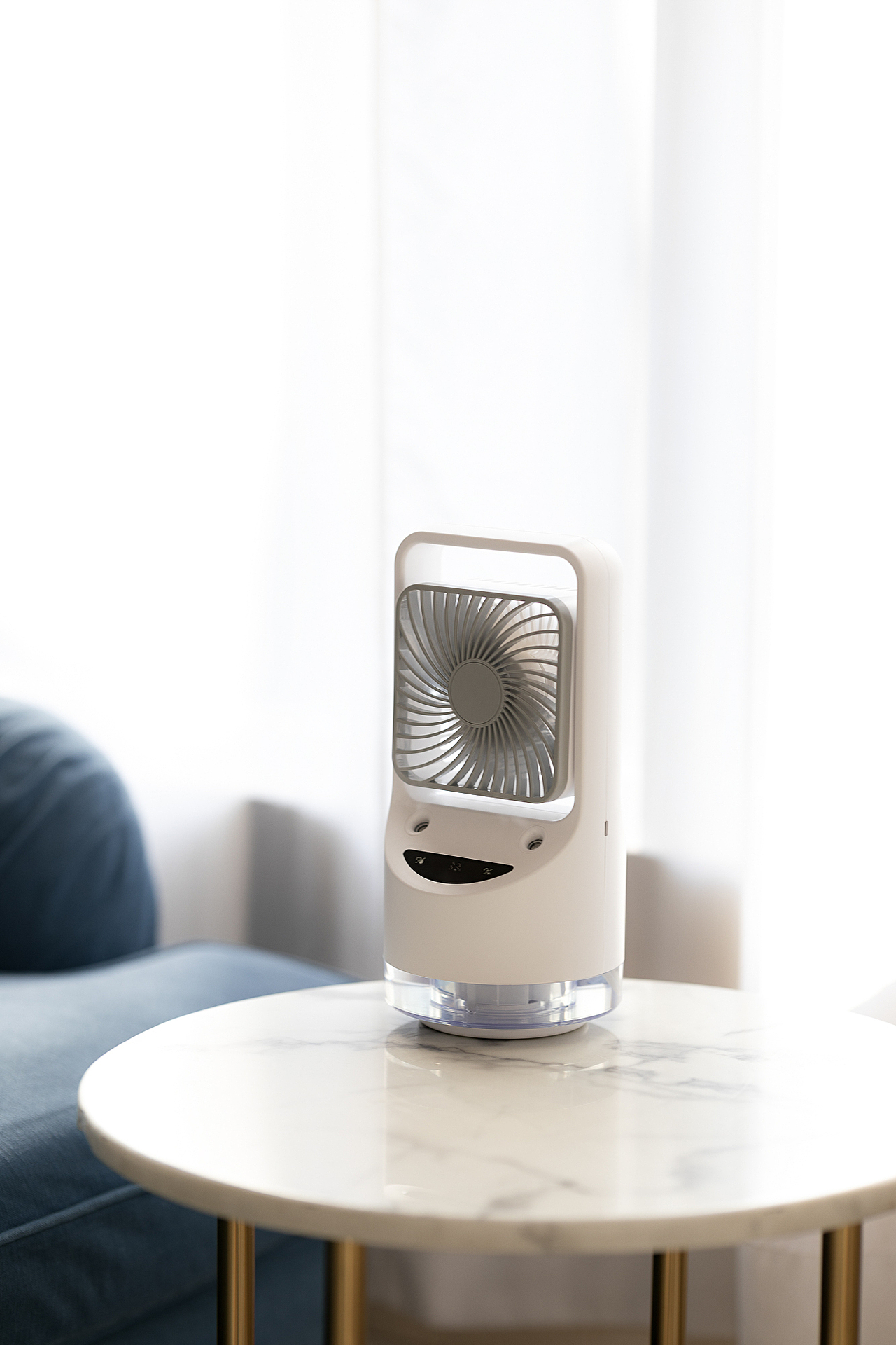 品牌案例丨维特世嘉水立方加湿风扇（图ZMzA3MTE4MDg0） - 产品摄影 - 站酷设计师白底图原创素材 - 站酷ZCOOL