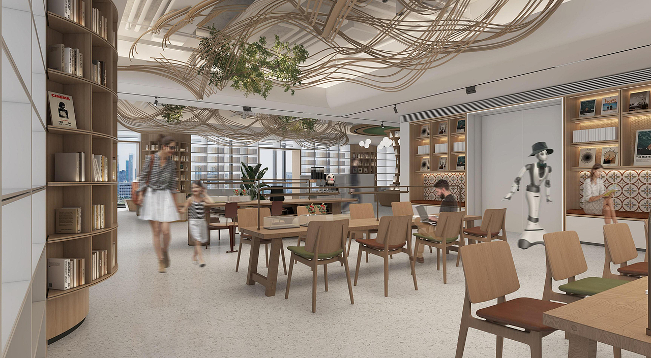 年度项目合集|室内设计|效果图|2023|Moss|新年快乐（图ZMzYxMjE4NzY4） - 商业空间设计 - 站酷设计师设计师Hobo原创素材 - 站酷ZCOOL