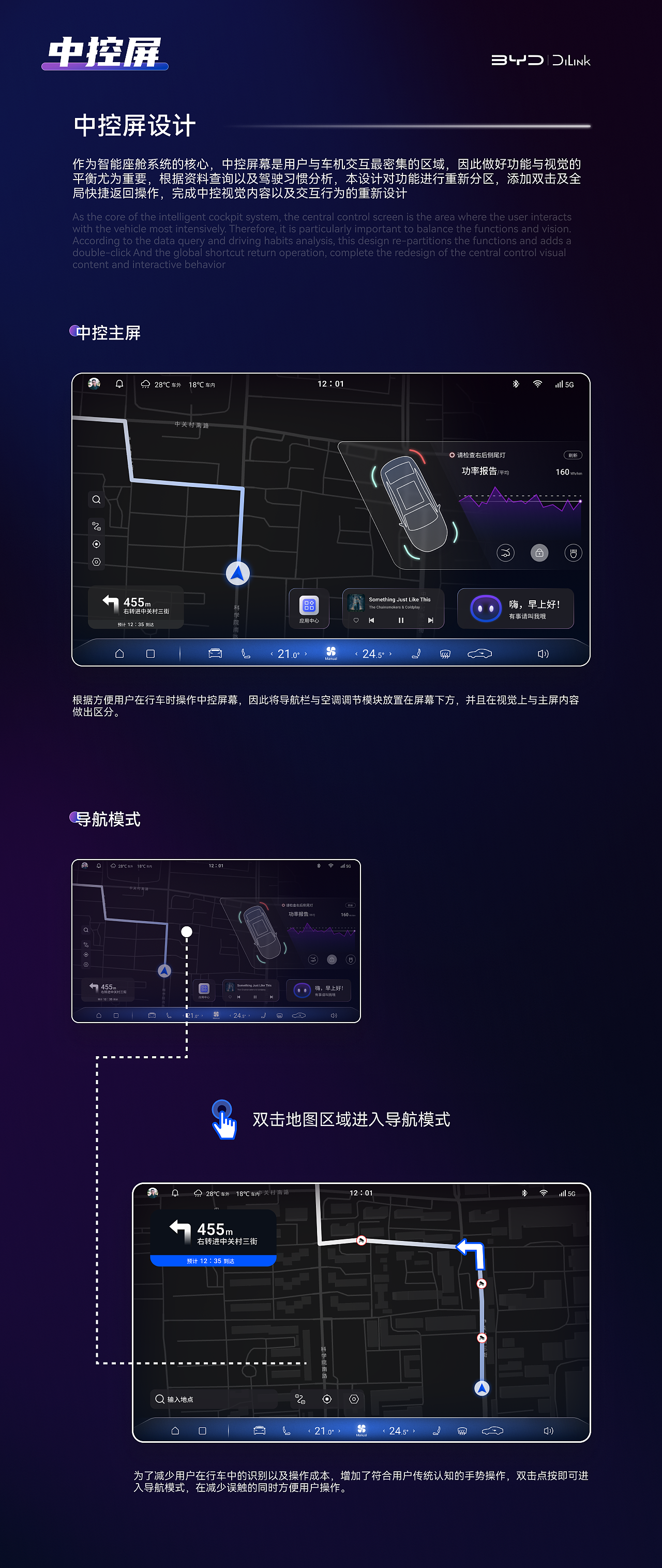 《流·光》比亚迪智能座舱UI设计