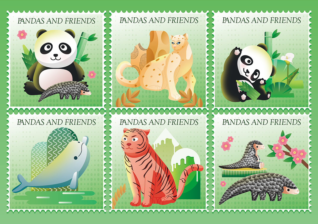 國際熊貓日（圖ZMzUyOTM5NDUy） - 海報(bào) - 站酷設(shè)計(jì)師允凡原創(chuàng)素材 - 站酷ZCOOL