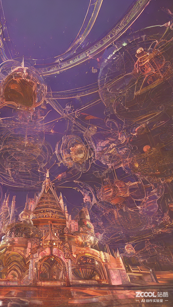 #AI创作实验室#【梦幻科技魔法世界】