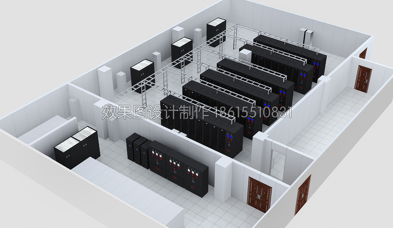 机房监控室大屏操作台会议室服务机柜（图ZMzQ0MTk3NzI0） - 建筑/空间 - 站酷设计师若雅图像原创素材 - 站酷ZCOOL