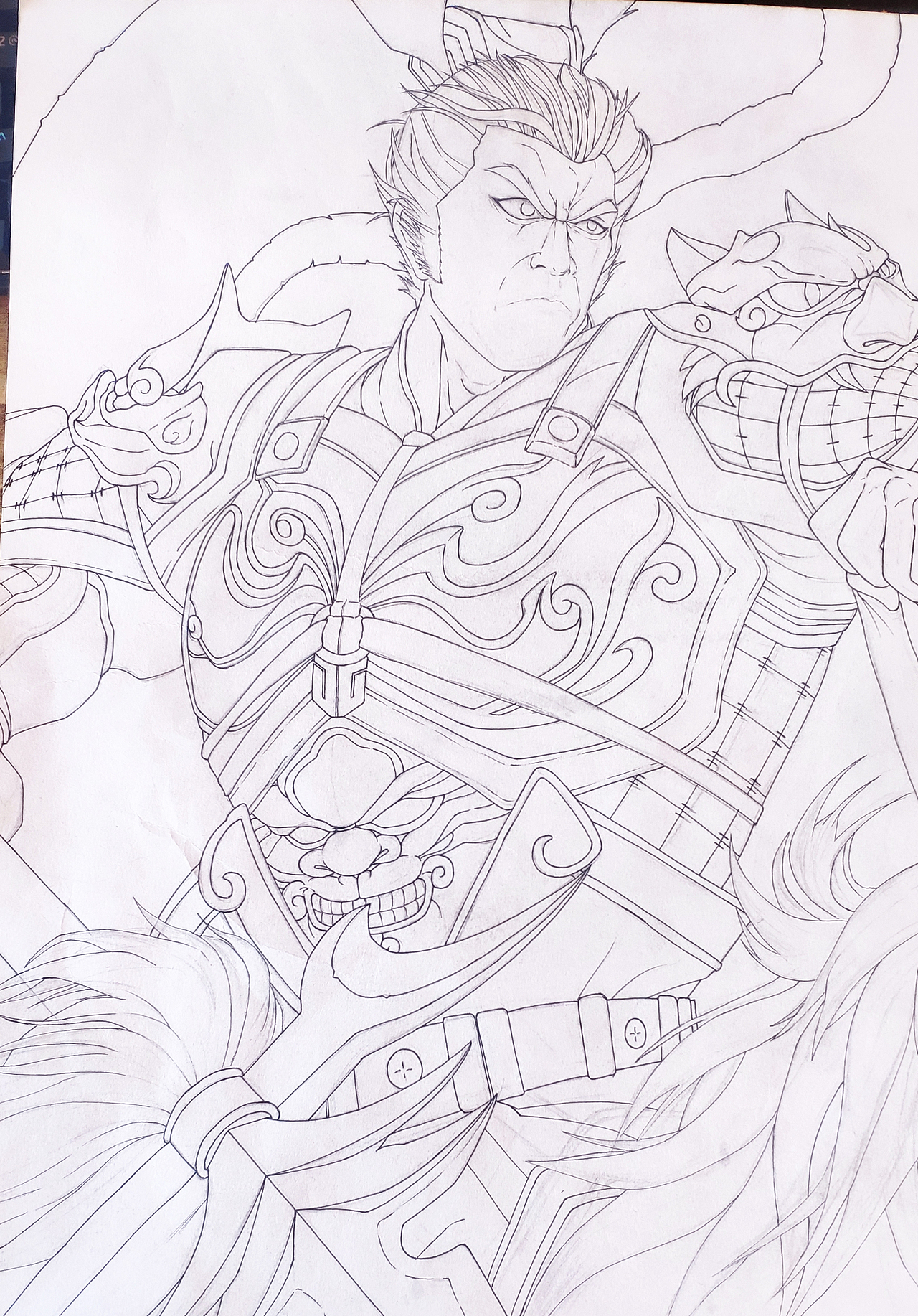 多年前的手绘三国志~