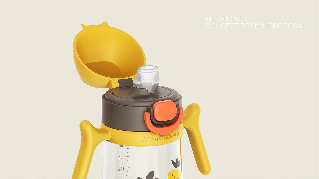 加思幼品-BABYCARE水杯设计（图ZMzE4MTM4ODg4） - 生活用品 - 站酷设计师加思幼品原创素材 - 站酷ZCOOL