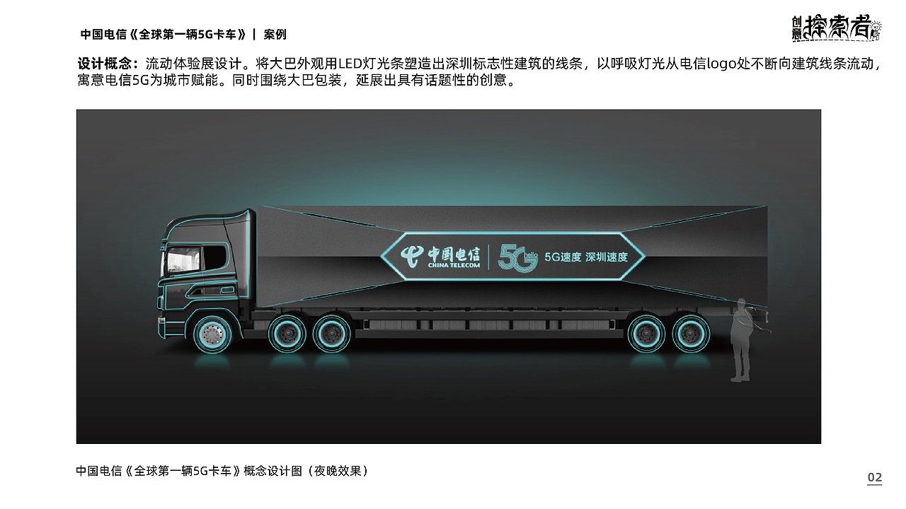 中国电信 #全球第一辆5G卡车 |体验营销全案
