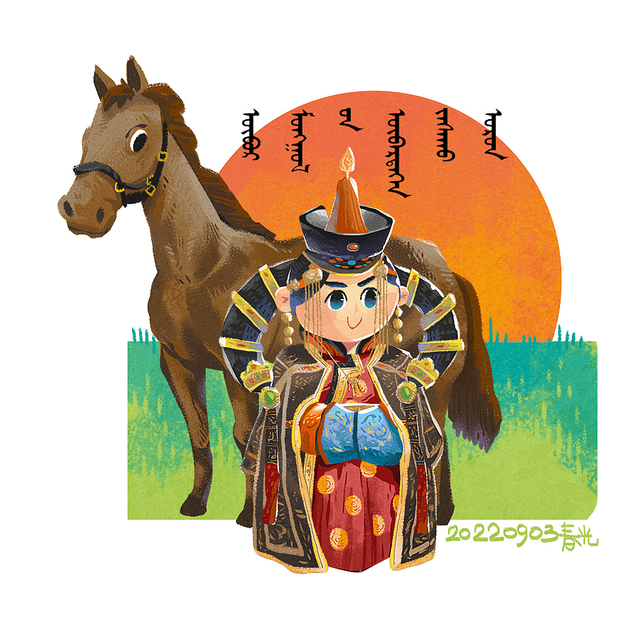 服饰练习集合（图ZMzE3NzMwNTA4） - 儿童插画 - 站酷设计师我是春光原创素材 - 站酷ZCOOL