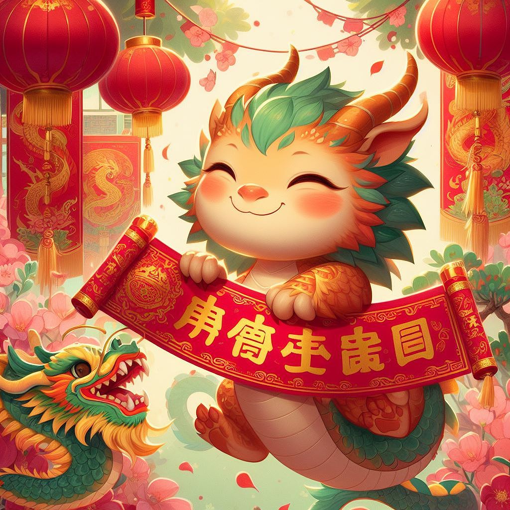 迎接龙年,换个龙气头像,发挥龙年好运!🐉🌟