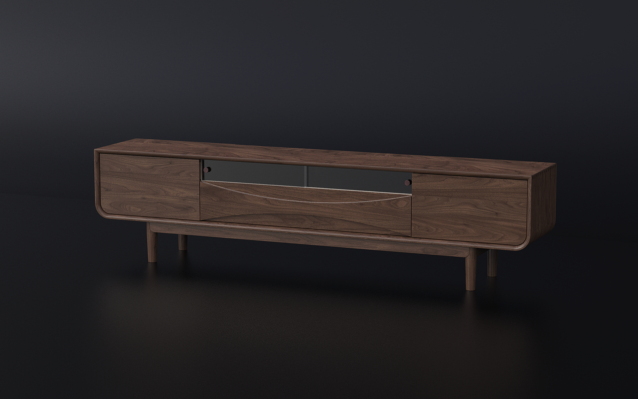 家具产品设计——有容客厅系列