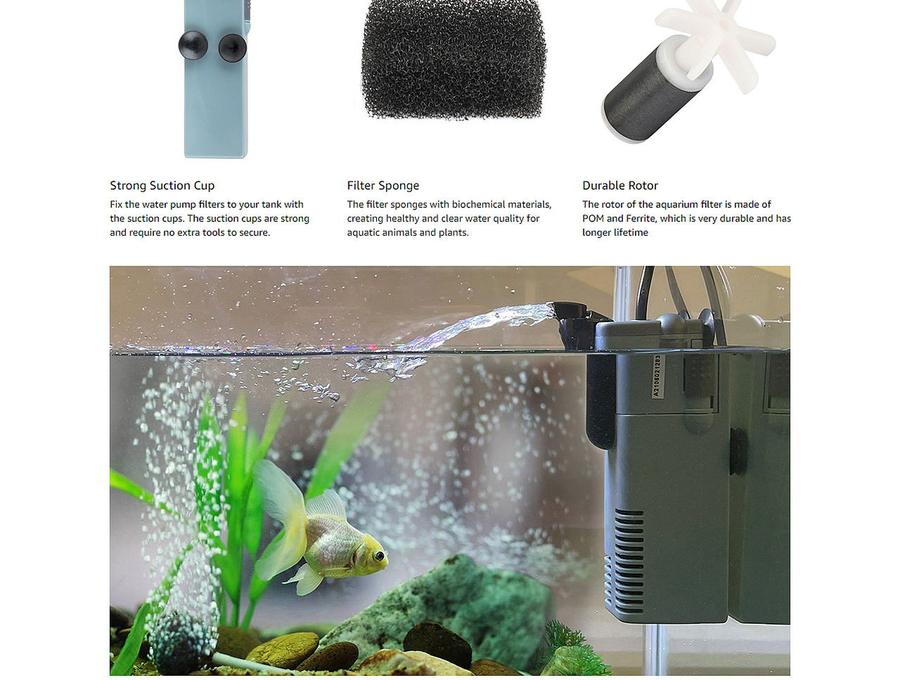 小水泵亚马逊A+广告