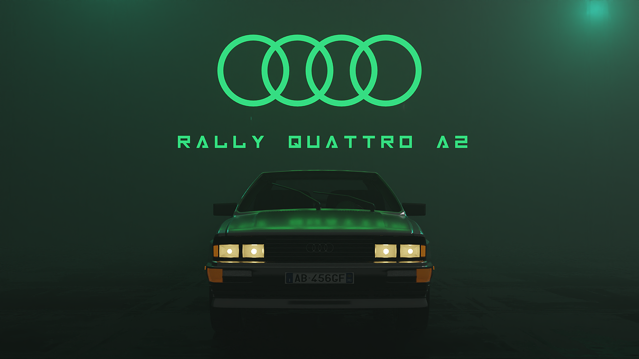 奥迪 Rally quattro A2（图ZMzI0MjM2Njg0） - 场景 - 站酷设计师奥斯特洛夫斯中原创素材 - 站酷ZCOOL