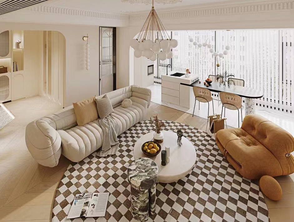 法式奶油风（图ZMzAyMDA3NjE2） - 家装设计 - 站酷设计师雯雯12原创素材 - 站酷ZCOOL