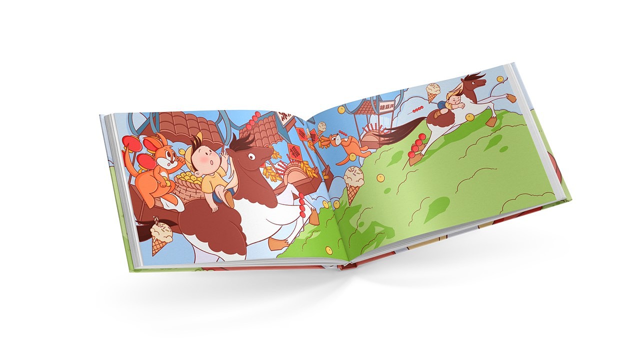 穿越紫禁城之神兽归位——小马完结篇（图ZMzAwOTE5MjY4） - 绘本 - 站酷设计师核桃_原创素材 - 站酷ZCOOL