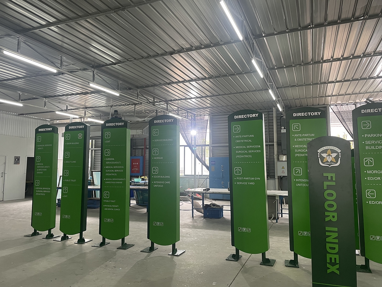 巴新恩加医院导视-落地（图ZMzA0MjUzOTY4） - 其他平面 - 站酷设计师一只大向原创素材 - 站酷ZCOOL