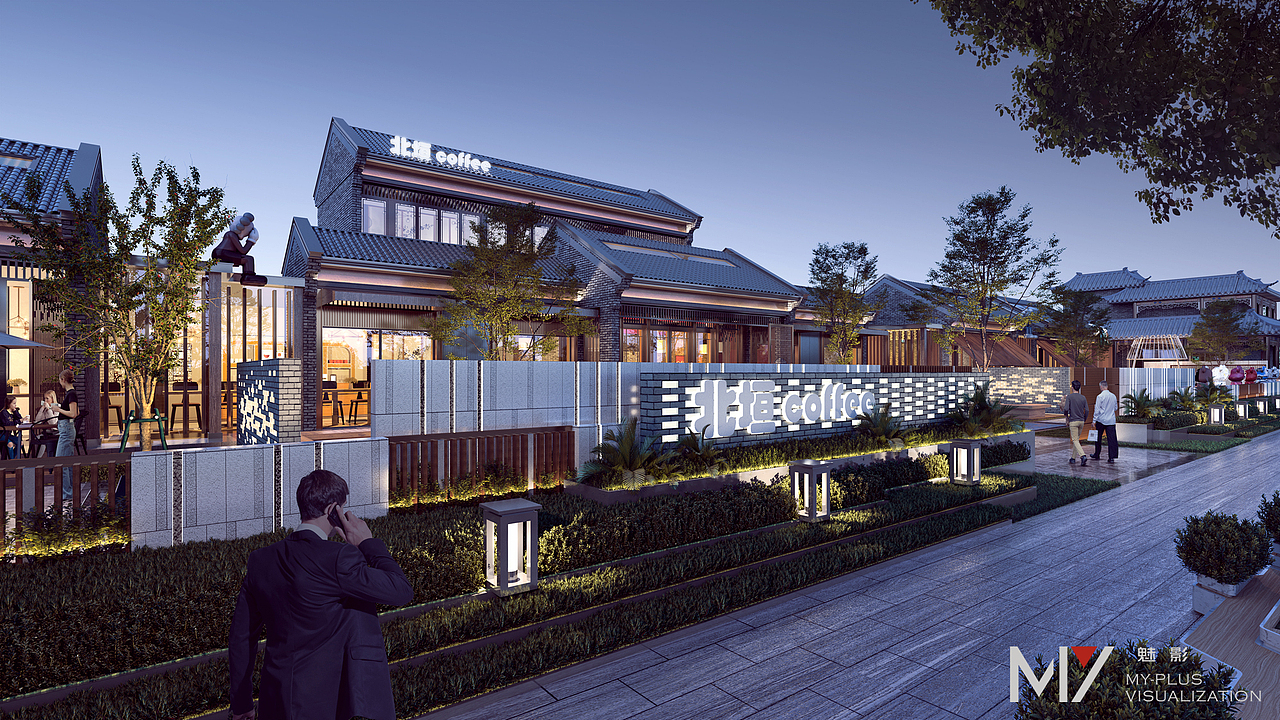 魅影建筑表现（图ZMzA2MTU5NDA4） - 建筑/空间 - 站酷设计师叼香烟的狼原创素材 - 站酷ZCOOL