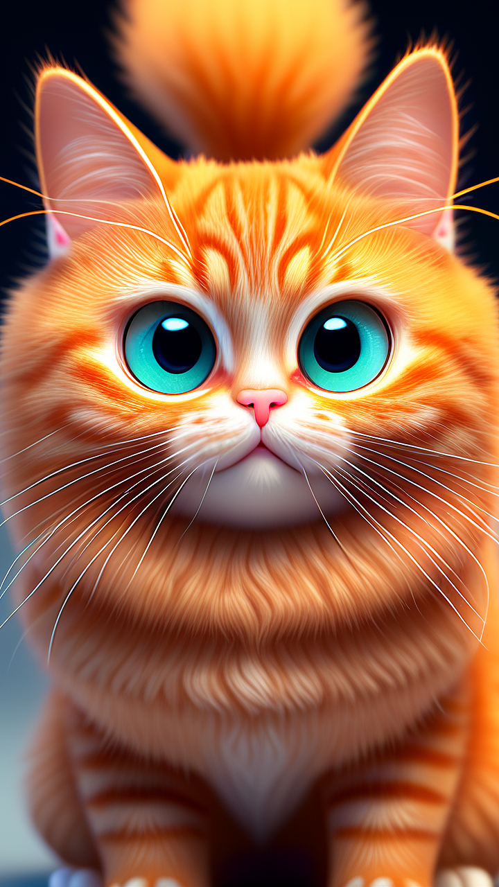 猫咪宠物橘猫狸猫IP形象品牌代言合集 喵呜家族系列