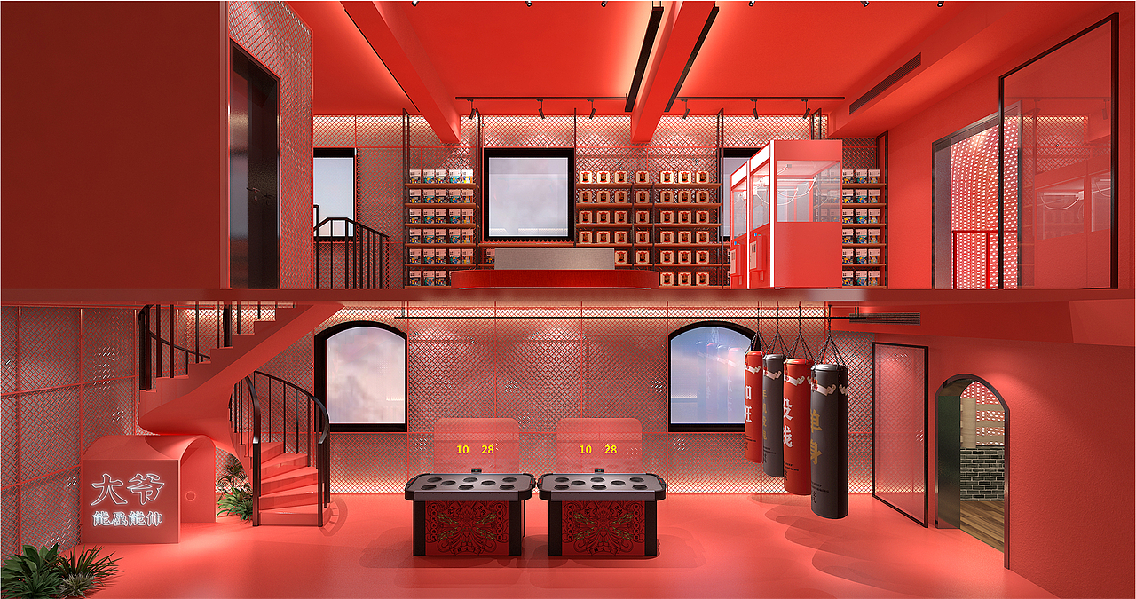 受气牛肉(空间篇)|重庆派派全案设计（图ZMzM4MDc2OTE2） - 酒店餐饮设计 - 站酷设计师派派全案设计公司原创素材 - 站酷ZCOOL