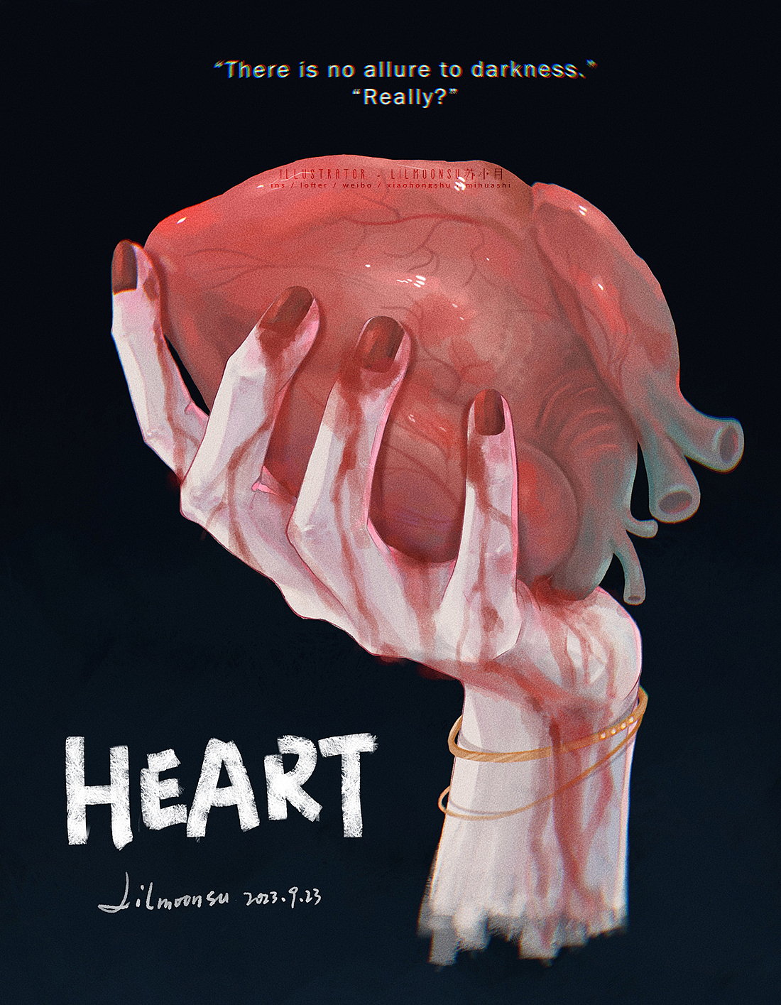 插画 ‖ 以心换心