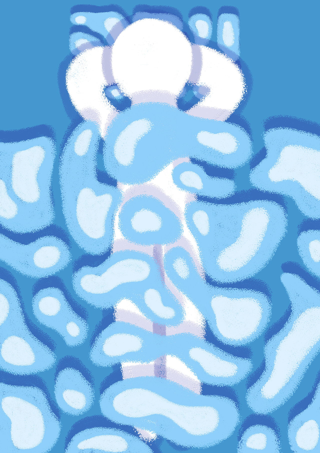 插画—因为忧郁是大海（图ZMzA2NTM2NjM2） - 艺术插画 - 站酷设计师今天也想学画画呀原创素材 - 站酷ZCOOL