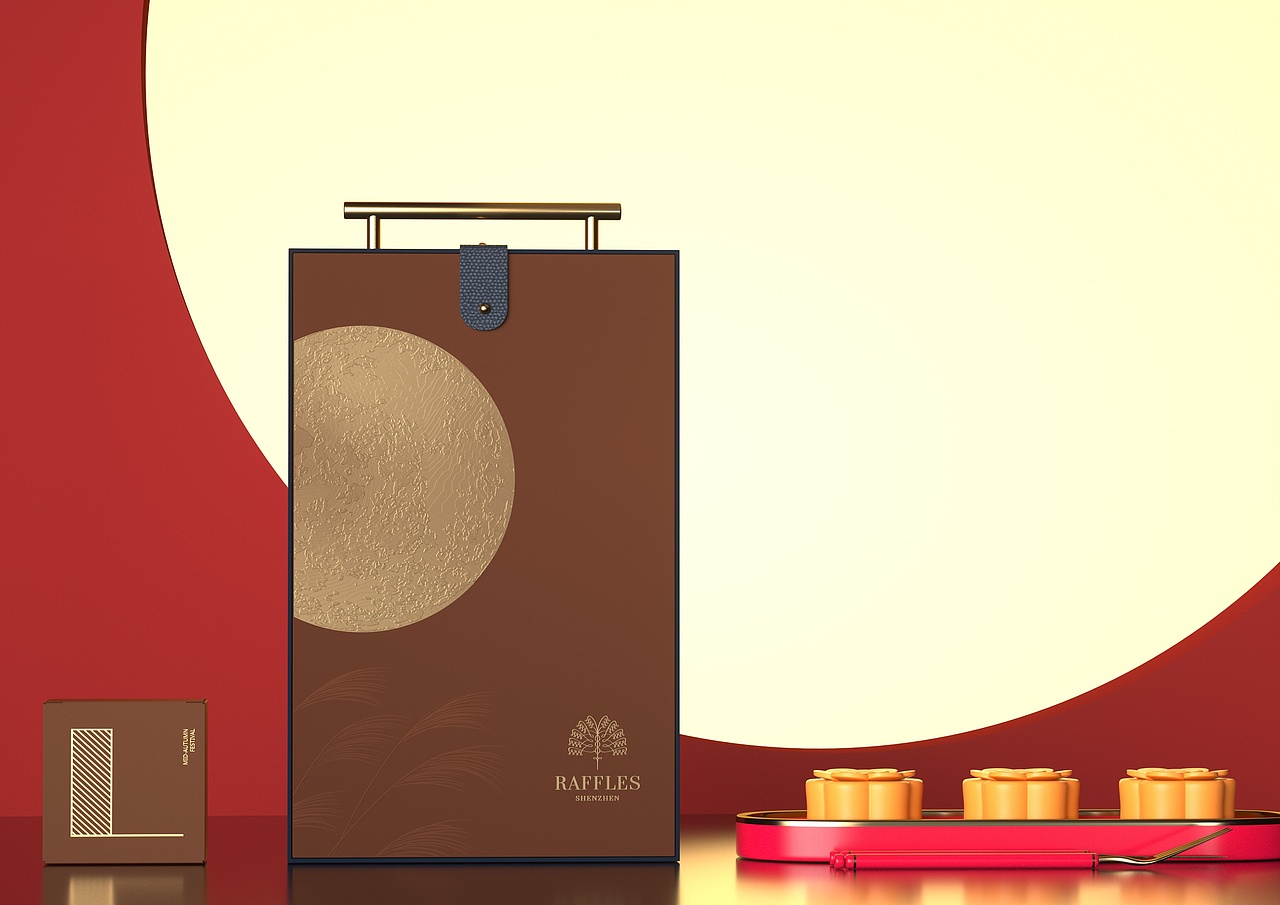 莱佛士酒店中秋6粒礼盒设计（图ZMzA0NTg5NDM2） - 包装 - 站酷设计师NEERU灵睿原创素材 - 站酷ZCOOL