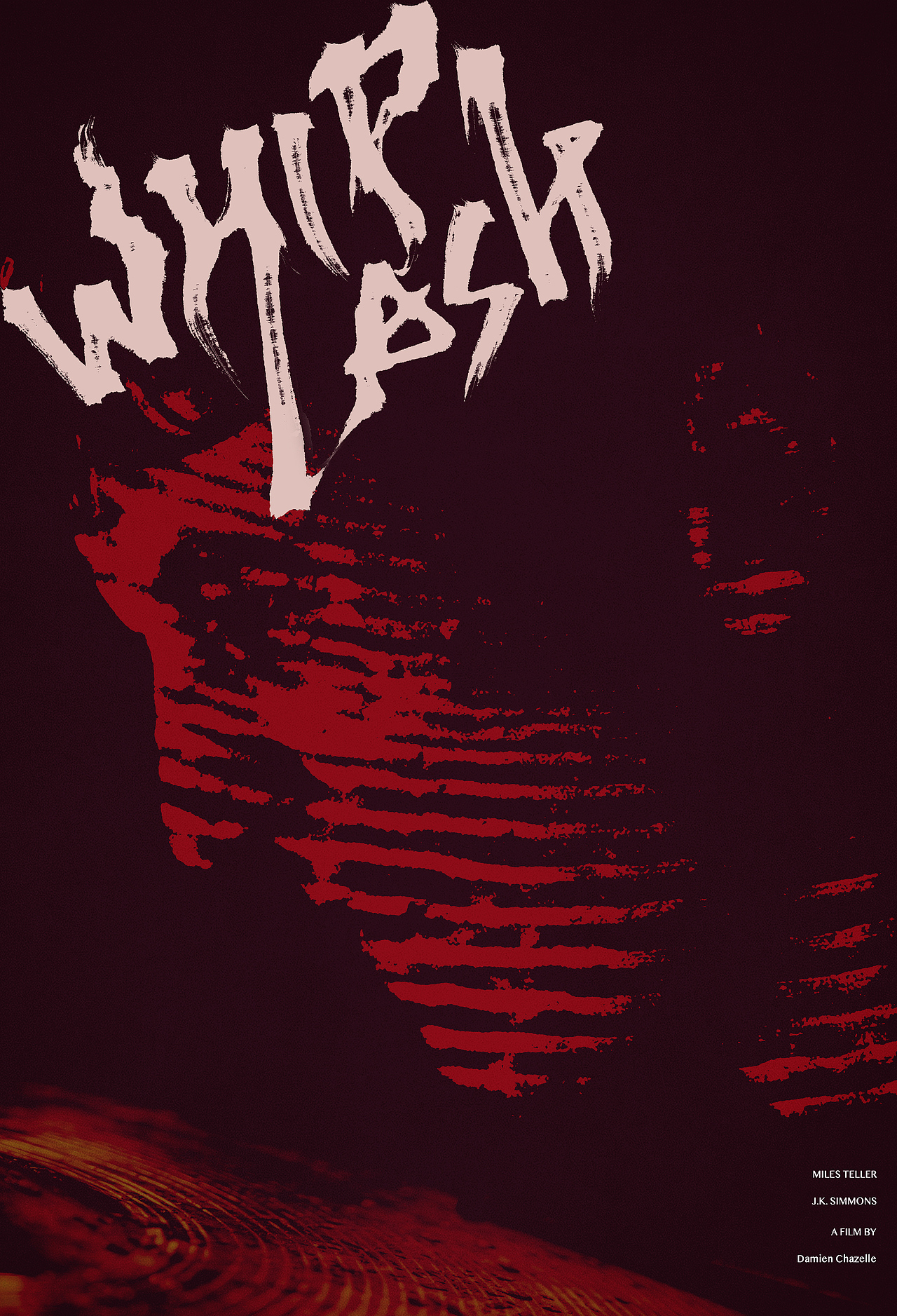 《爆裂鼓手》电影海报设计