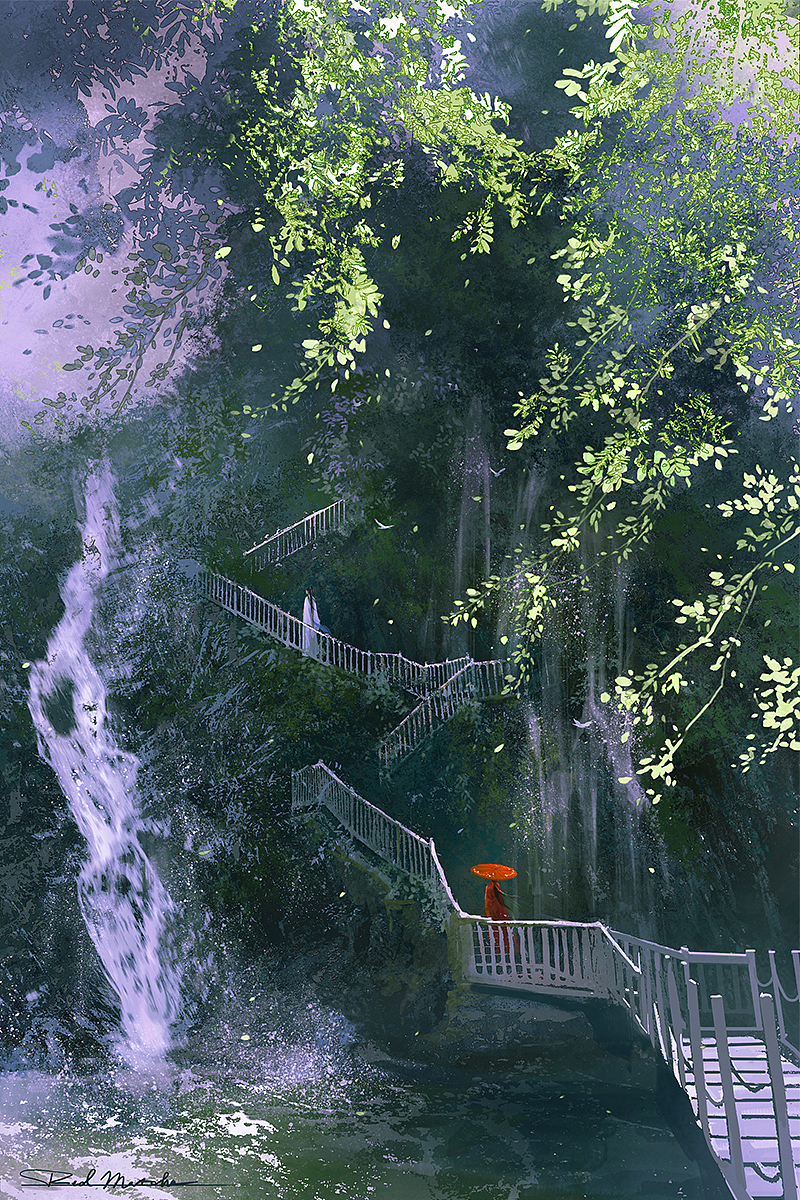 与子同归（图ZMzEwMTg5MDA0） - 艺术插画 - 站酷设计师RedMatcha_原创素材 - 站酷ZCOOL