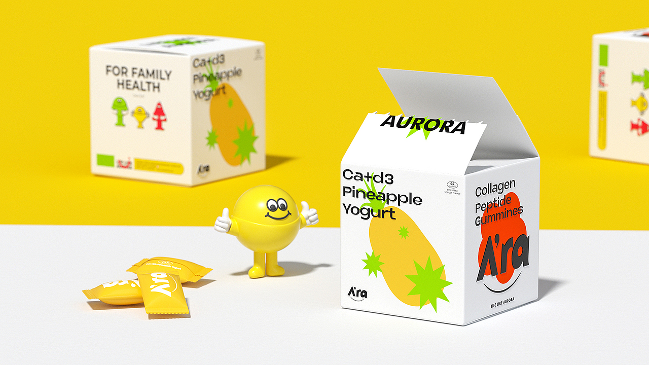 保健品品牌“Ara”全案（品牌+包装）（图ZMzIyODYyMDQw） - 品牌 - 站酷设计师With_town为之堂原创素材 - 站酷ZCOOL