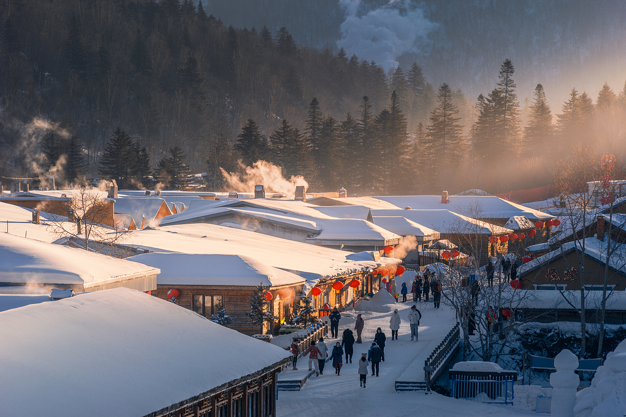 雪乡的晴天（图ZMzY1OTc0MzIw） - 风光摄影 - 站酷设计师逆光飞行_原创素材 - 站酷ZCOOL