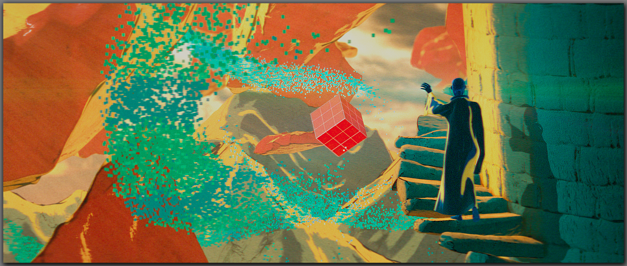 第八届渲染大赛无限阶梯作品