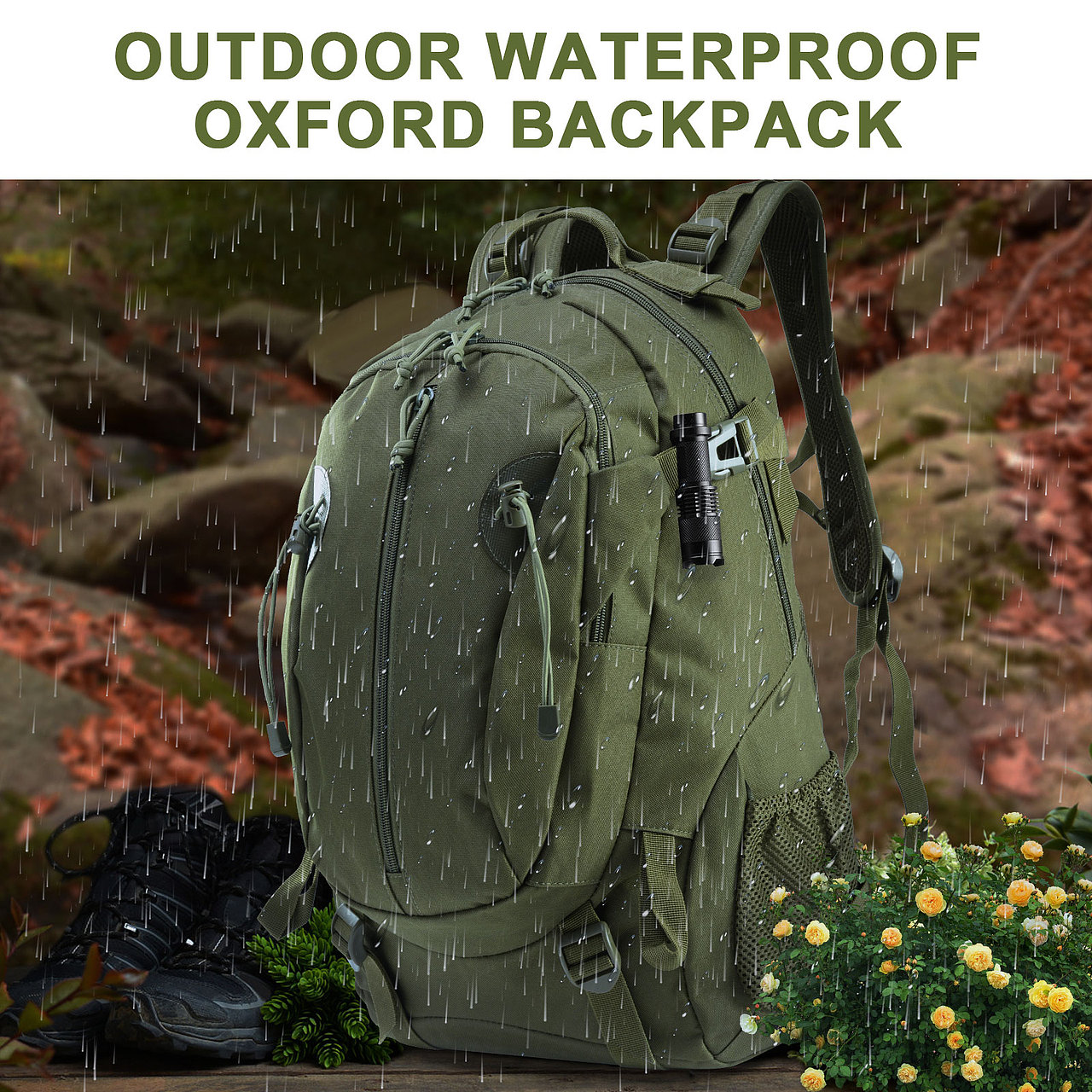 户外防水牛津双肩背包（图ZMzMzNzI5MjIw） - 电商 - 站酷设计师裙摆裙摆原创素材 - 站酷ZCOOL